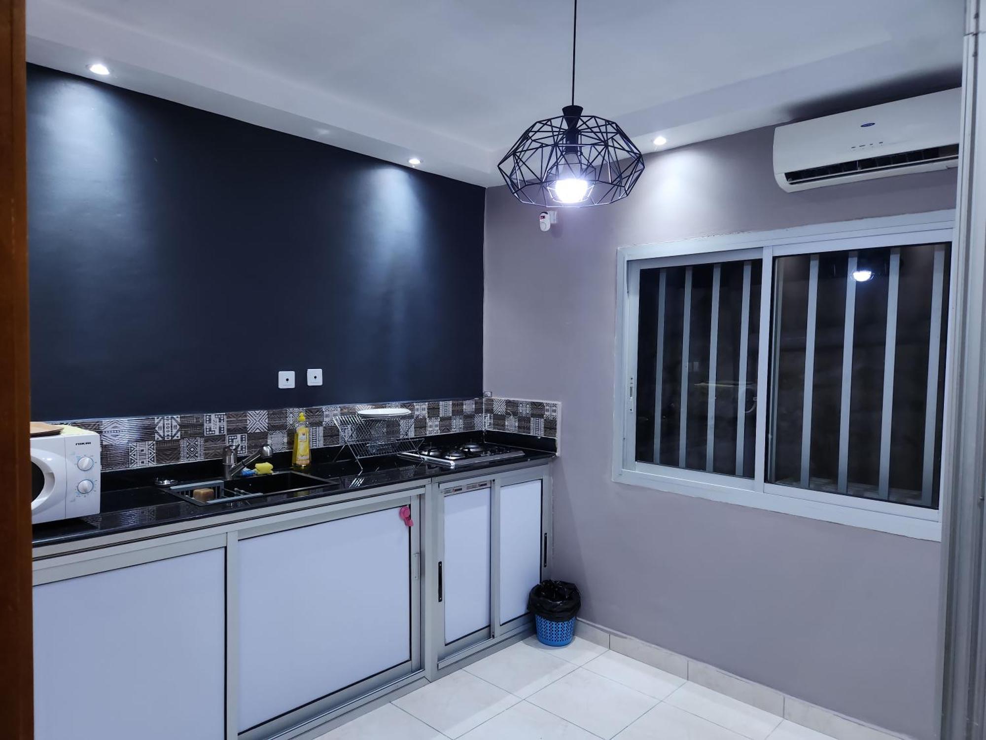 Appartement Meuble 1Ch 2E Ch Dispo Avec Un Supplement E1D à Douala Extérieur photo